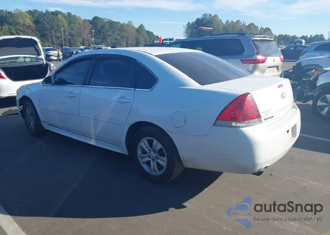 2014 Chevrolet Impala Limited Ls from USA, damaged, VIN 2G1WA5E38E1176693
